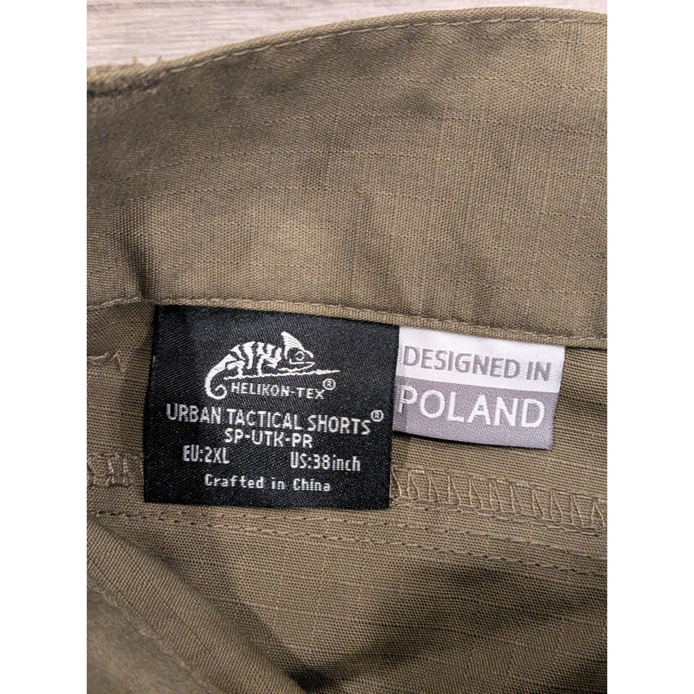 Helikon UTS Urban Shorts Mens Ripstop Adaptive Green 38 2XL 11" NWT tactical - Picture 3 of 11